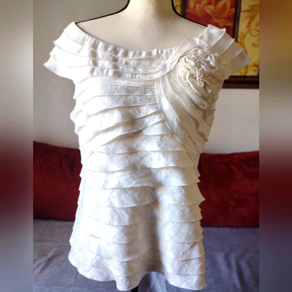 Adrianna Papell evening essentials formal wear blouse. Size 12 - Picture 1 of 7
